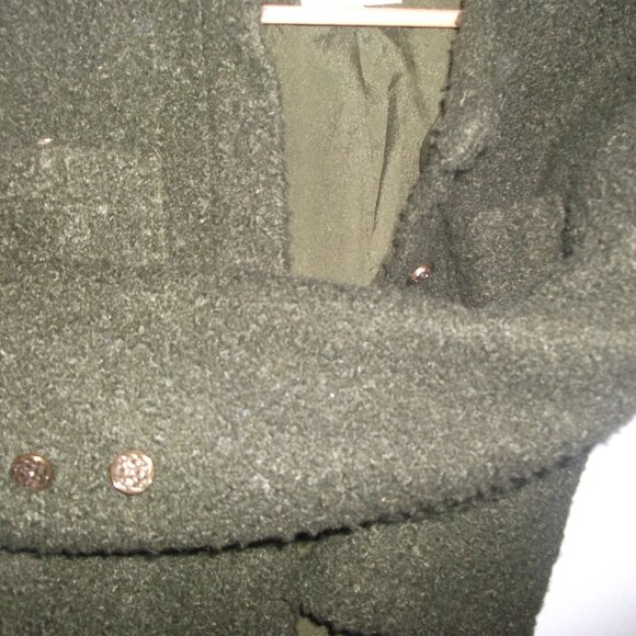 Vintage Cropped Jacket, Green Small - Picture 6 of 8